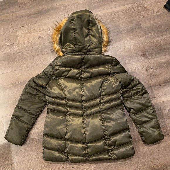 Steve Madden Olive Down Alternative Puffer Coat - Picture 4 of 4